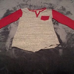 Zine size extra small baseball top